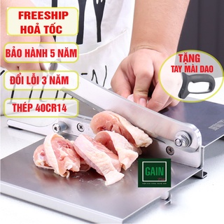 Máy Thái thịt, Máy Thái Thịt Đông Lạnh, Dao Chặt Gà, Dao Thái Đa Năng, KD0142, Inox 430, Đổi Lỗi 3 Năm