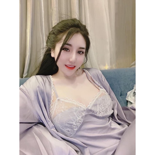 Set Váy Kèm Choàng Siêu Cấp, Chất Chuẩn Lụa Mát Và Mềm Cho Nữ Từ 40-56kg | BigBuy360 - bigbuy360.vn