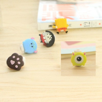 Phụ kiện bảo vệ đầu dây cáp sạc hình hoạt họa dễ thương