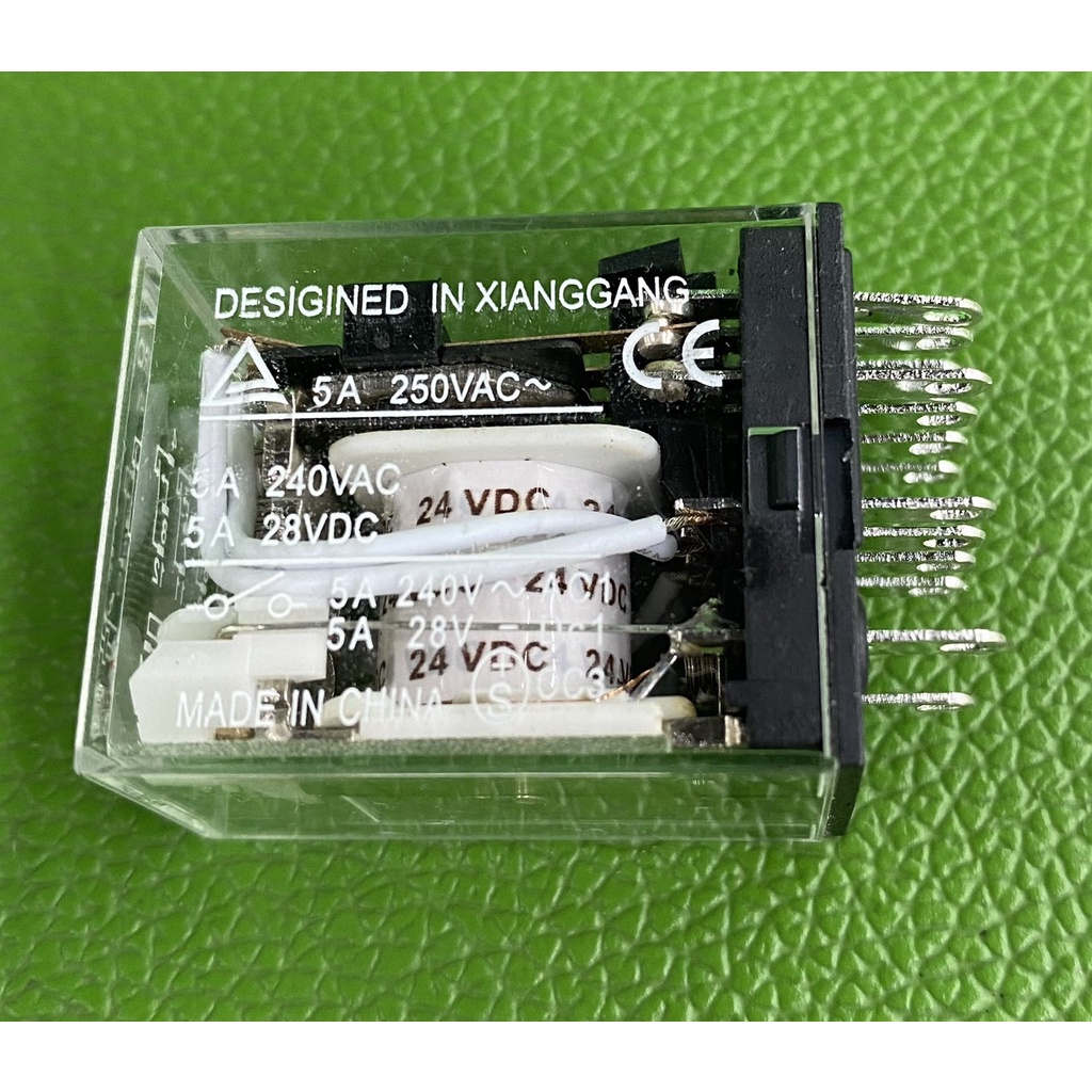 Relay omron 24V 14P 5A - linh kiện điện tử QUỲNH DIỄN