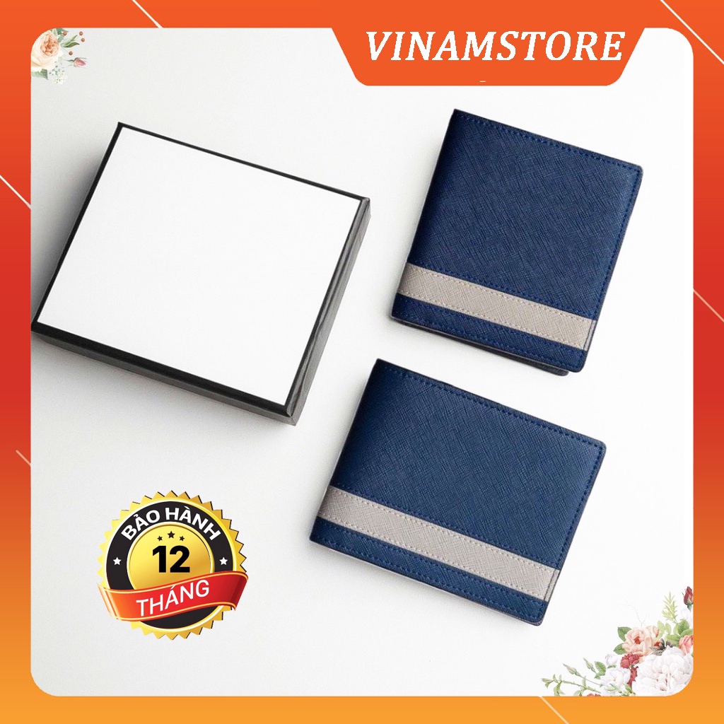 Ví nam da thật cosmost chống nước cao cấp bóp nam mini nhỏ gọn bảo hành 24 tháng VINAMSTORE