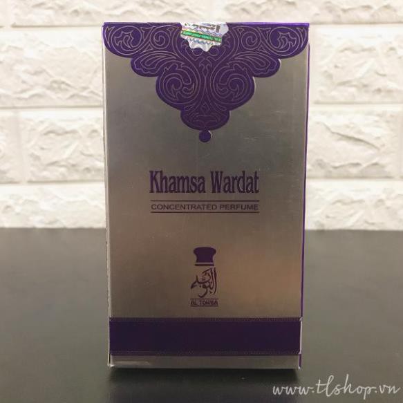 TINH DẦU NƯỚC HOA NỘI ĐỊA DUBAI KHAMSA WARDAT 25ML