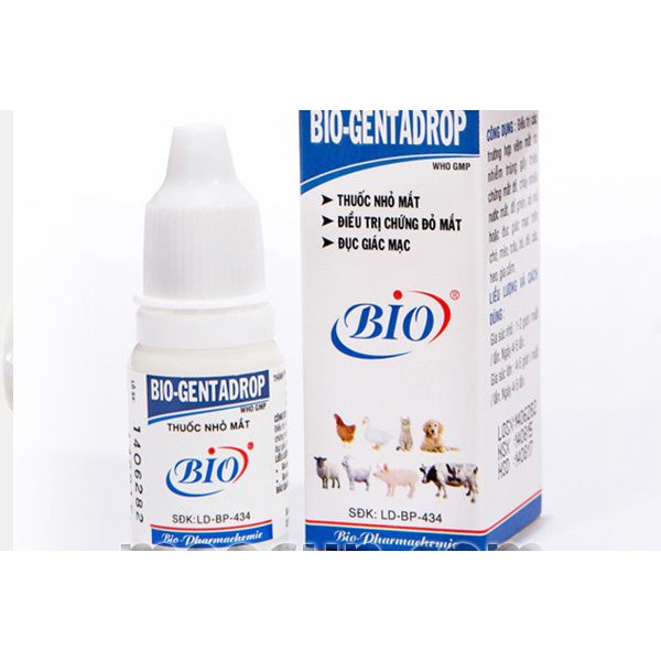Thuốc nhỏ mắt cho chó mèo Bi0