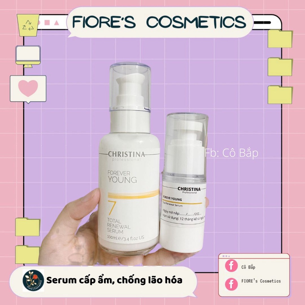 Serum Christina Forever Young chống lão hóa, cấp ẩm