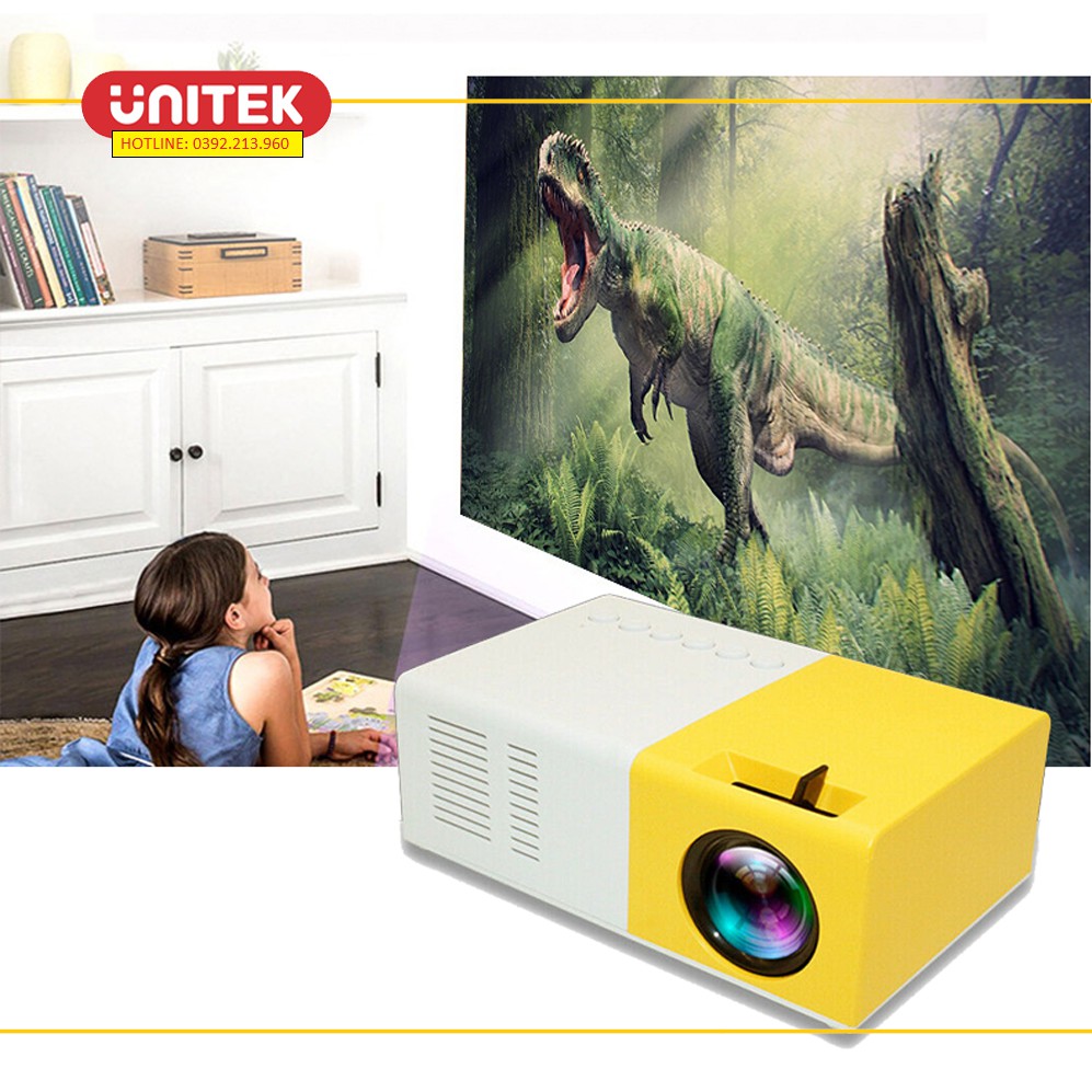 Máy Chiếu Mini LCD LED Projector PD300 Cao Cấp