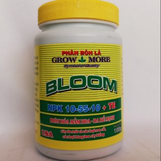 Phân Bón Lá Cao Cấp NPK Grow More 10-55-10 + TE (100g)