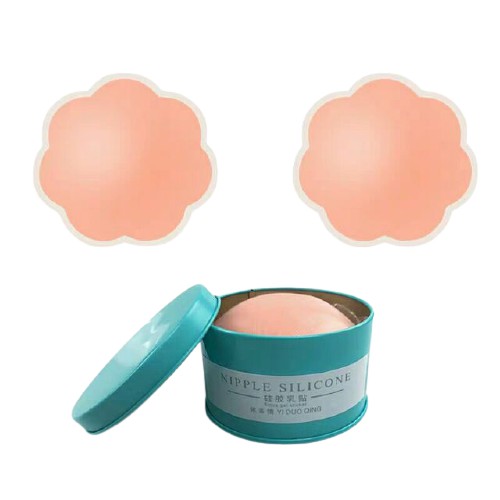 [Tuyết lê đều đặn] Hộp 5 cặp dán ti dán nhũ hoa silicone siêu dính