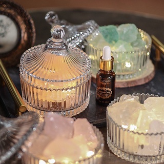 Đá pha lê khuếch tán tinh dầu thay thế máy xông tinh dầu, không cần đốt nến, không cần điện, an toàn, đá núi lửa