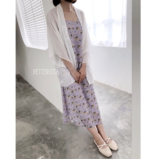 [Mã FAGREEN245 giảm 10% tối đa 30K đơn 99K] Long Cami dress - Váy 2 dây | BigBuy360 - bigbuy360.vn