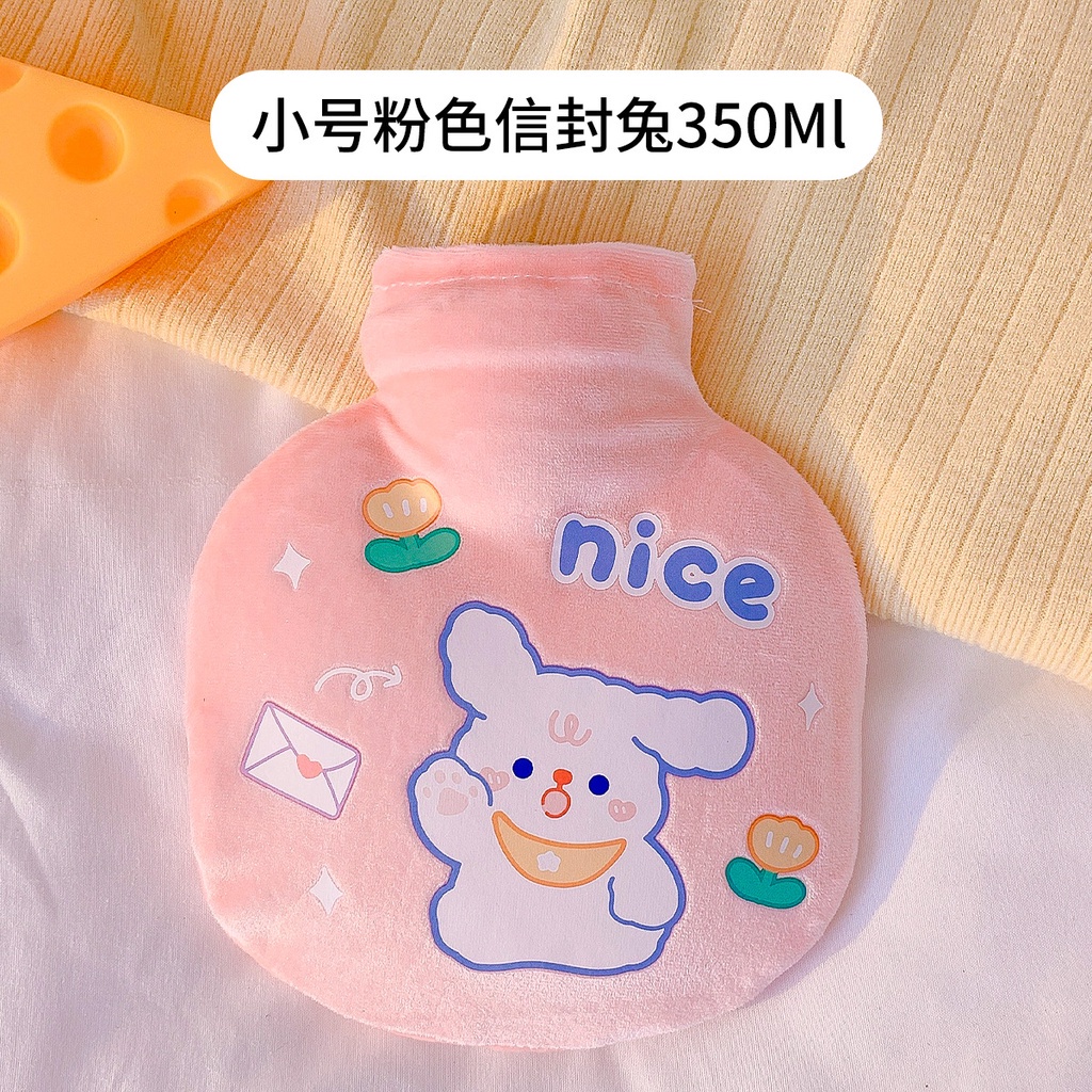 [Hàng mới về] Túi chườm nước nóng làm bằng cao su tự nhiên giữ ấm tay chân