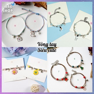 Vòng tay handmade nhiều hình CUTE phong cách Hàn Quốc