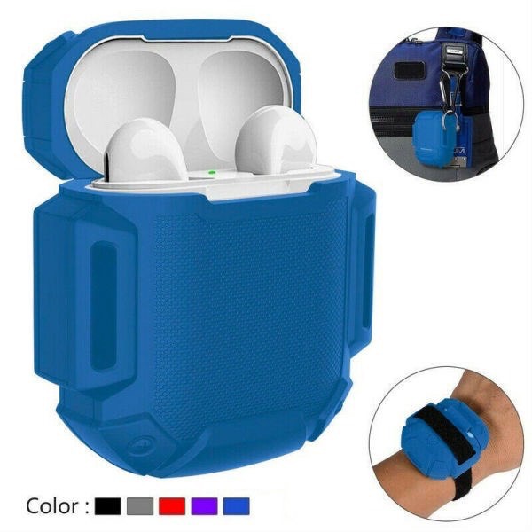 [Mã ELFLASH5 giảm 20K đơn 50K] Ốp Airpod Đeo tay chạy bộ chất liệu silicone dày tặng 3 món phụ kiện kèm theo