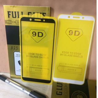 Kính cường lực 9d 9h full keo, full màn oppo a83