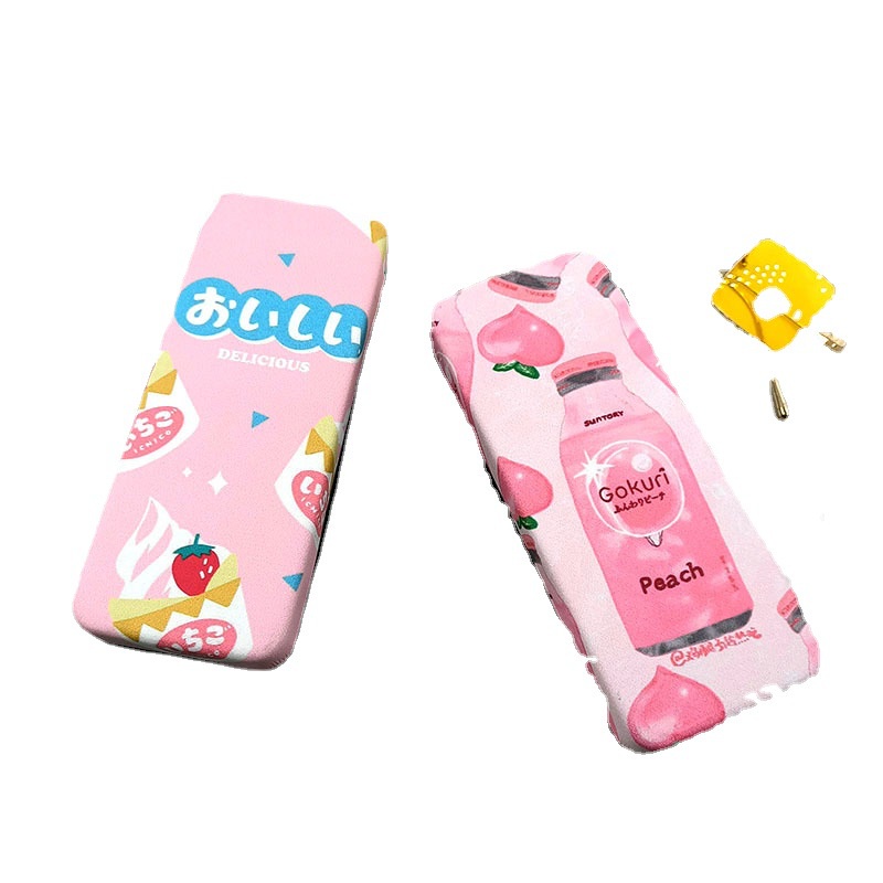 Hộp Đựng Kính Thời Trang Dáng Vuông Họa Tiết Hoạt Hình Dễ Thương