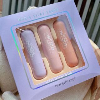 Set Son Thỏi HengFang Magic Silky Touch Velvet