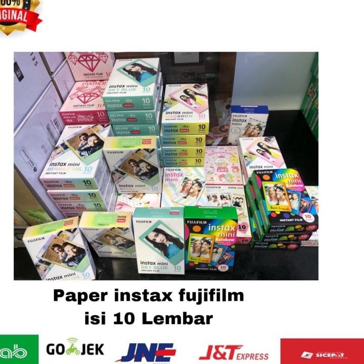 10 Tấm Giấy In Ảnh Fujifilm- Instax