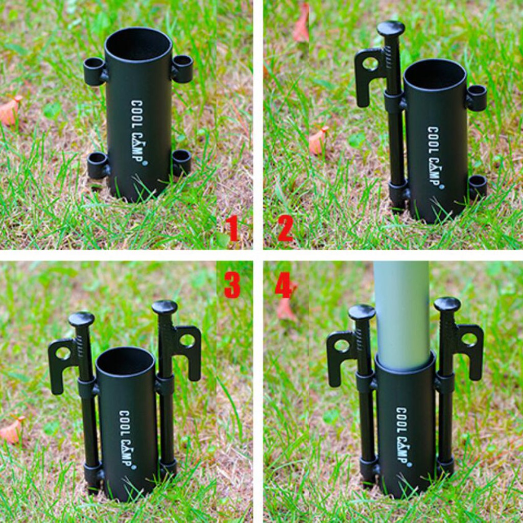 [Fenteer1] Giá Đỡ Dùi Cắm Trại Bằng Sắt Chắc Chắn