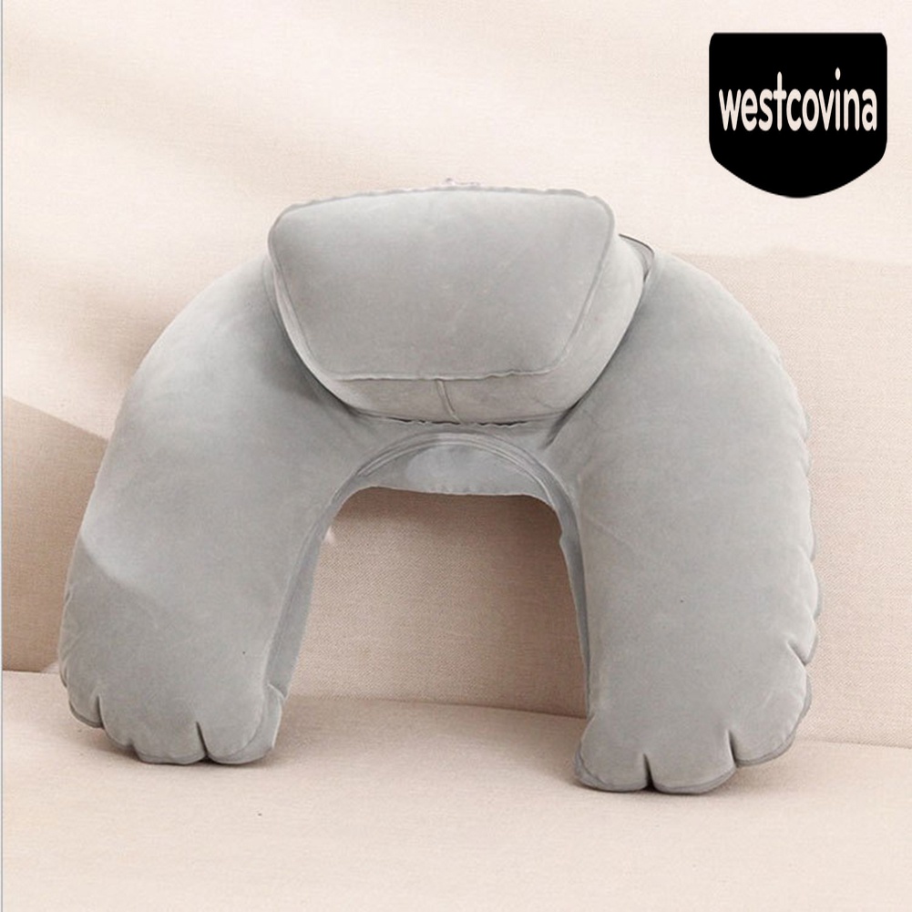 [Hot]☀ Gối Kê Cổ Mềm Mại Hình Chữ U Kích Thước 44x29cm