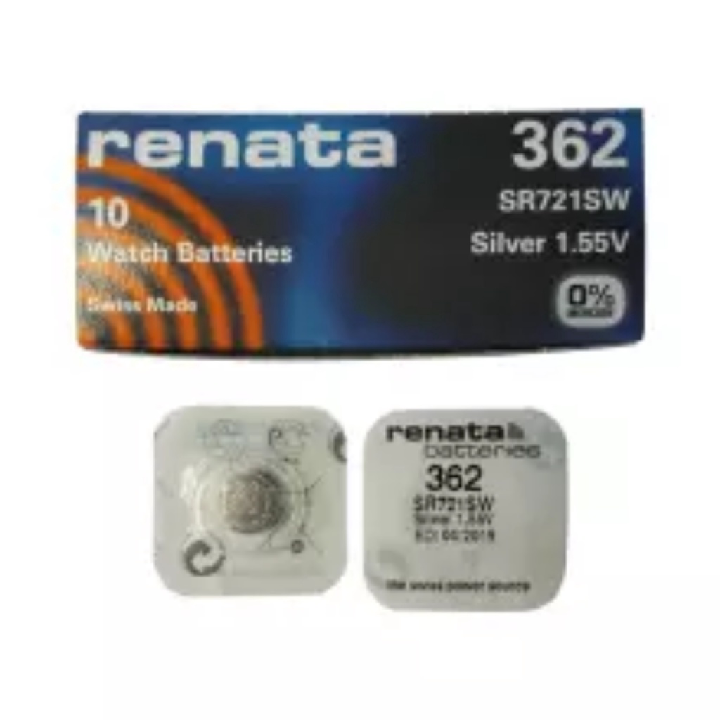 5 viên pin 362 SR721W Renata dùng cho đồng hồ đeo tay