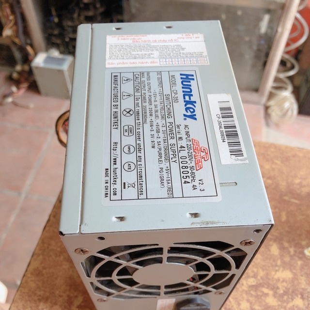 Nguồn huntkey cũ tháo case