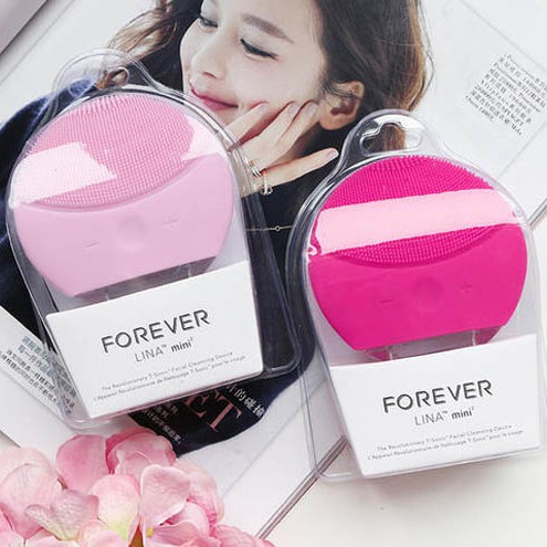 Máy massage rửa mặt chính hãng Forever Lina full box - hàng nhập khẩu