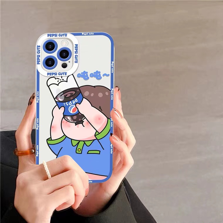 Ốp Điện Thoại Silicon Mềm Trong Suốt In Hình Dễ Thương Cho iPhone 13 12 11 Pro Max SE 2020 X XR XS Max 8 7 ip 6S 6 Plus