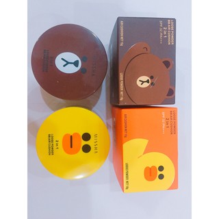 PHẤN NƯỚC VÀ PHẤN BỘT 2IN1 MISSHA MAGIC CUSHION GẤU VỊT HÀN QUỐC.