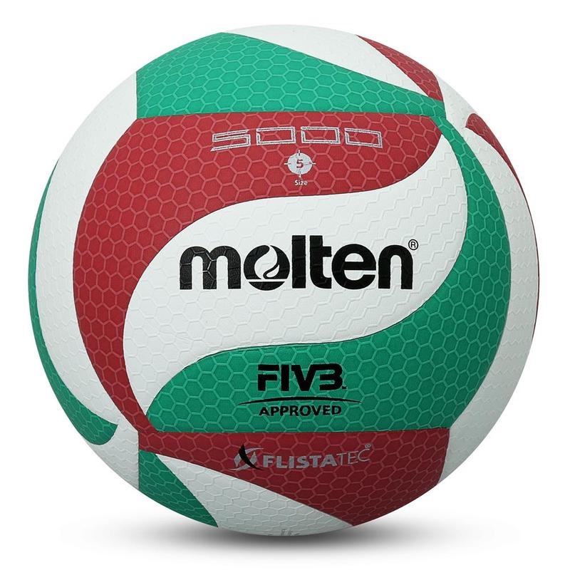 Qủa Bóng Chuyền Molten FIVB V5M5000 V5M4500 5000 Bằng PU Siêu Mềm Cho Nam Và Nữ