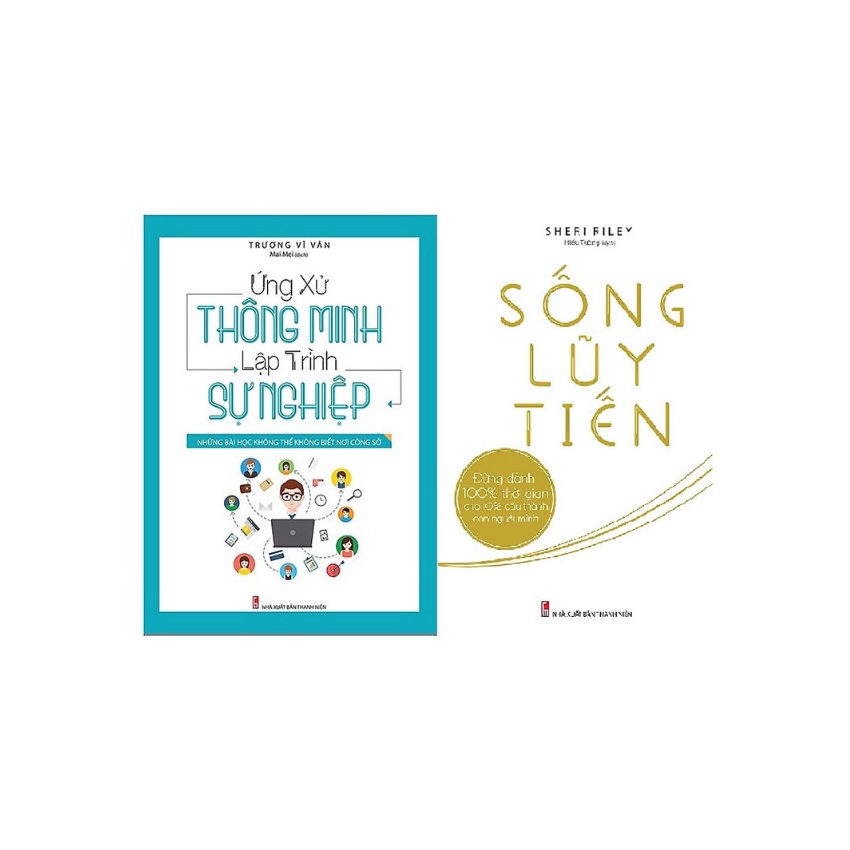 Sách - Combo Ứng Xử Thông Minh Lập Trình Sự Nghiệp ,Sống Lũy Tiến (Bộ 2 Cuốn)