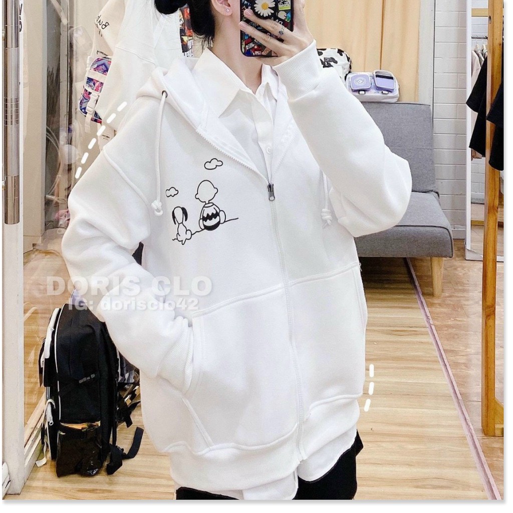 ÁO KHOÁC NỮ PHONG CÁCH HOODIE CÓ DÂY KÉO CHẤT LIỆU CAO CẤP GIÁ RẺ BẤT NGỜ