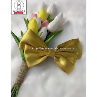 🎀  KẸP TÓC NƠ SIÊU DỄ THƯƠNG( ẢNH THẬT DO CHỦ SHOP TỰ CHỤP 10000%)