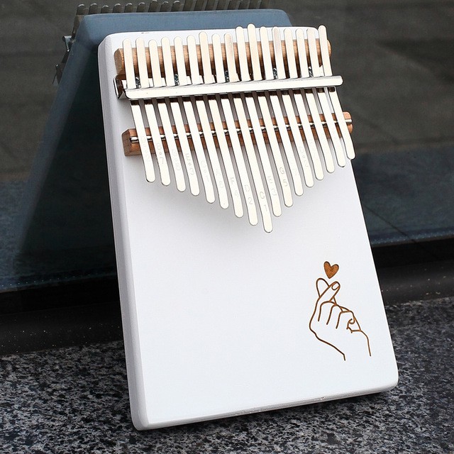 Đàn kalimba 17 phím gỗ tràm nguyên khối Mahagony GECKO000077