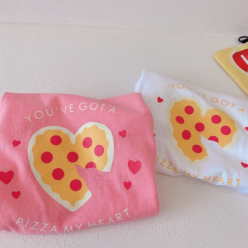 ❀❀Áo Thun Cotton Tay Lỡ Dáng Rộng In Họa Tiết Hoạt Hình Phong Cách Hàn Quốc Thời Trang Mùa Hè Dành Cho Bé Gái 2021