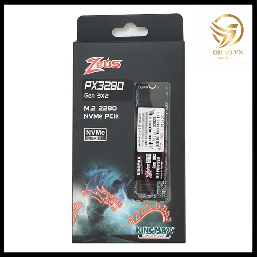 Ổ Cứng SSD M2 128GB 256GB SATA/PCLe KINGMAX Chính Hãng Đọc Ghi Tốc Độ Cao - OHNO Việt Nam