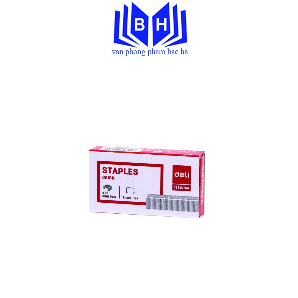Ghim Dập Deli E0010N Đạn Ghim 10 Bóng Đẹp Dùng Để Bấm Kẹp Tài Liệu Cho Văn Phòng Học Sinh Cửa Hàng
