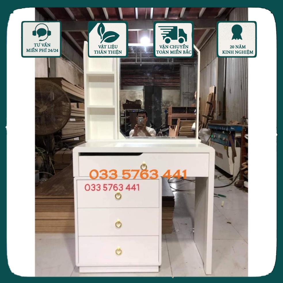 GIÁ GỐC - Bàn trang điểm đẹp thiết kế thông minh tùy chỉnh kích thước gỗ MDF phủ melamine