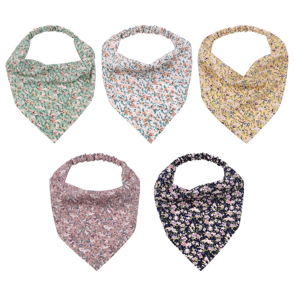 Băng đô RAINBOW BOWS co giãn in họa tiết cổ điển cho nữ