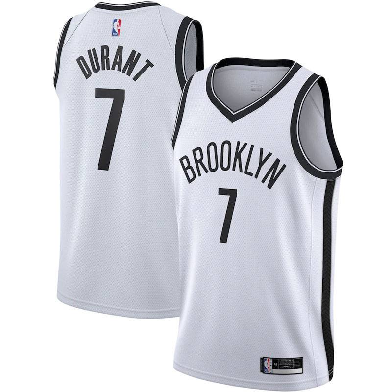 Áo Bóng Rổ NP2 2022 NBA Jersey Brooklyn Nets Số 7 Durant Plus Size PN2