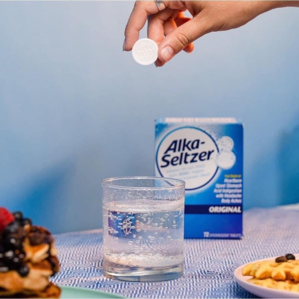 {DATE 2/2025}Viên Sủi Mỹ Đau Dạ Dày Đầy Hơi Sình Bụng Ợ Chua Alka