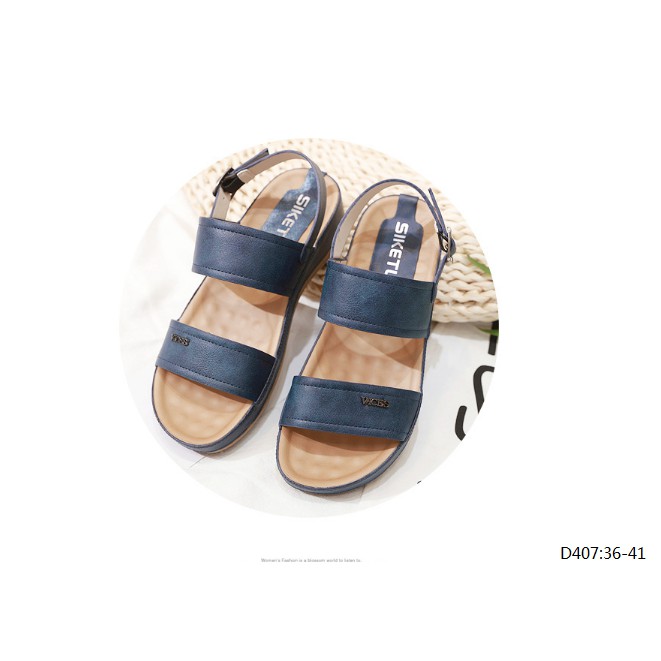 Dép Sandals ur Ban Nữ Size 35-39  Màu Navi