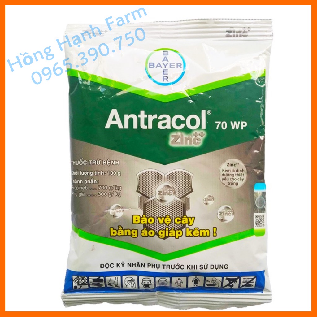 Thuốc Trừ Bệnh Cây Trồng ANTRACOL 100g