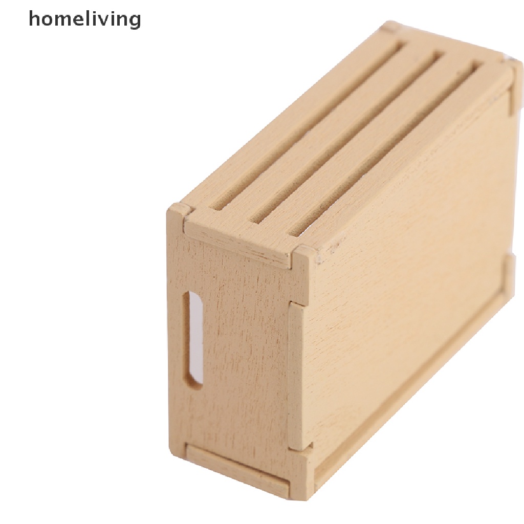 Bộ 3 Khung Trái Cây Mini Bằng Gỗ Tỉ Lệ 1: 12 Trang Trí Nhà Búp Bê