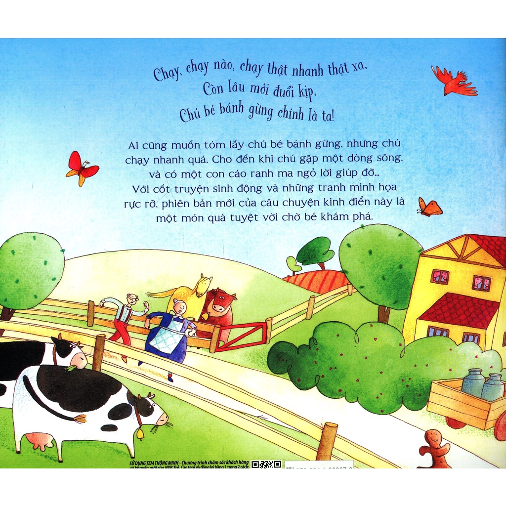 Sách Usborne - Chú Bé Bánh Gừng