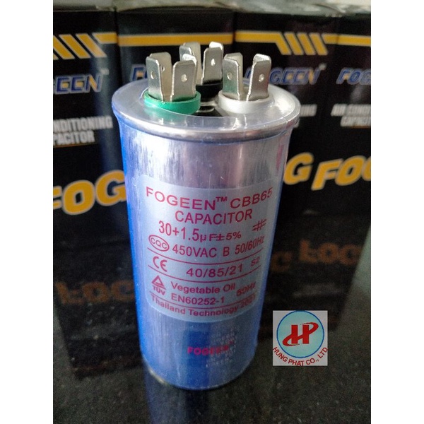 TỤ ĐIỀU HOÀ THÁI LAN 3 CHÂN 25uf; 30uf; 35uf; 40uf