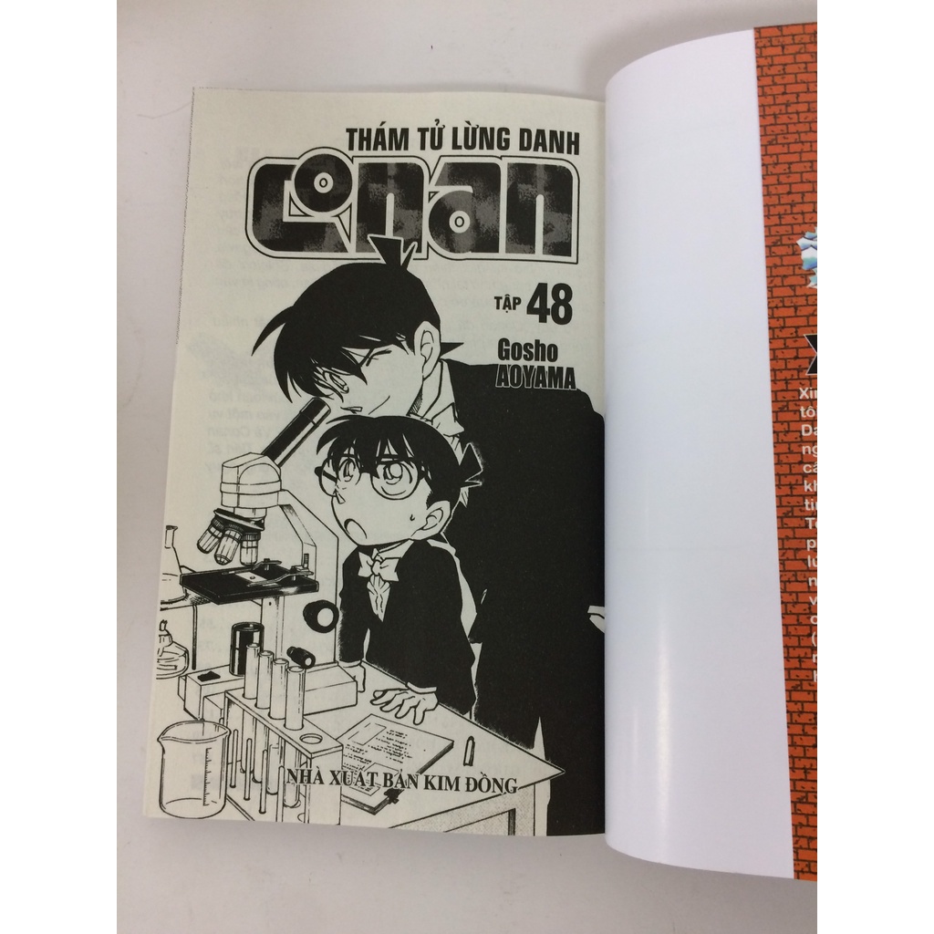 Sách - Thám tử lừng danh Conan - Tập 48