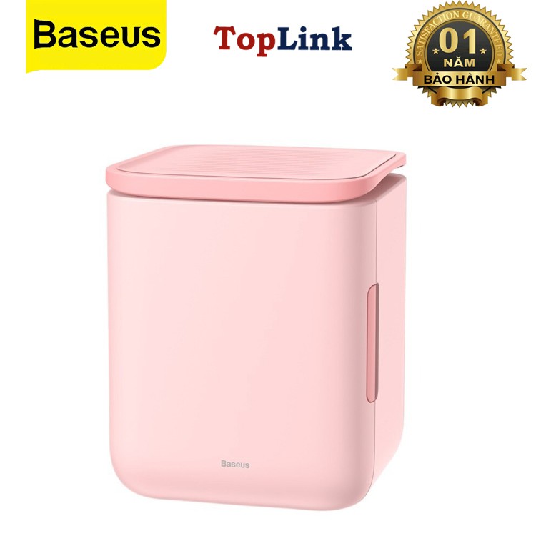Tủ Lạnh Mini Baseus Dung Tích 6L, Hai Chế Độ Làm Lạnh Và Giữ Ấm, Dùng Trên Xe Hơi, Cho Gia Đình, Văn Phòng, Ký Túc Xá