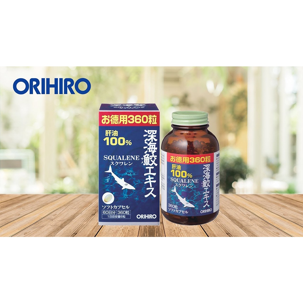 Viên uống dầu gan cá ORIHIRO Nhật Bản hỗ trợ xương khớp, tim mạch
