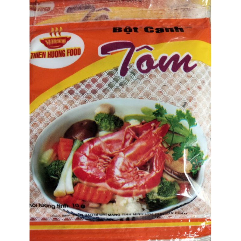 Dây 10 gói Bột canh Tôm thượng hạng Thiên Hương