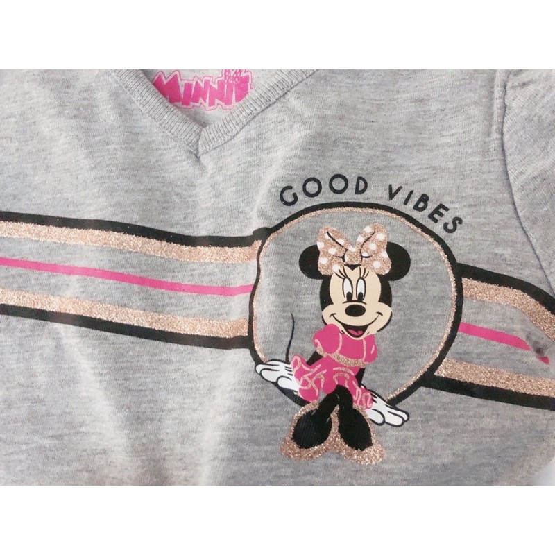 Áo phông Minnie 2 mặt xuất dư size 2y-6y