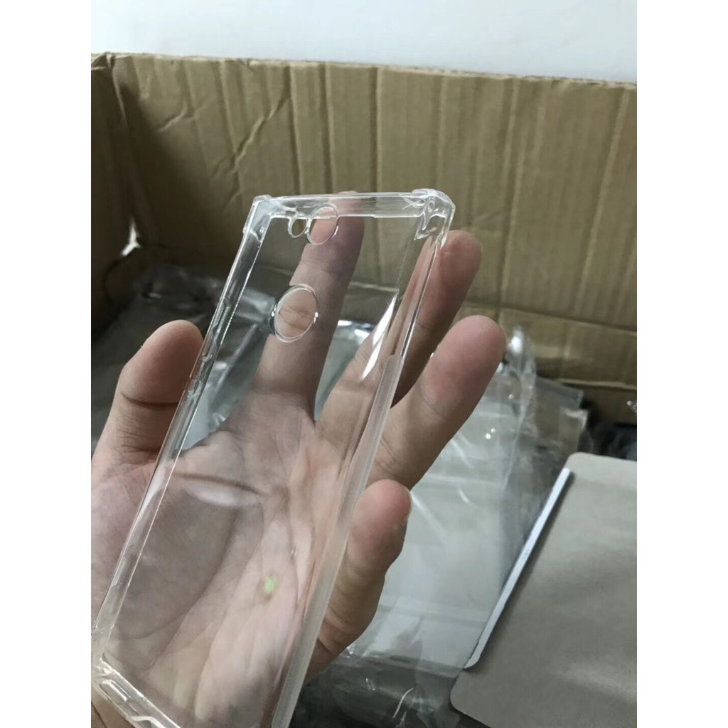 Ready Stock Transparent Shockproof Case For Sony Xperia XA2 Plus Clear Cover